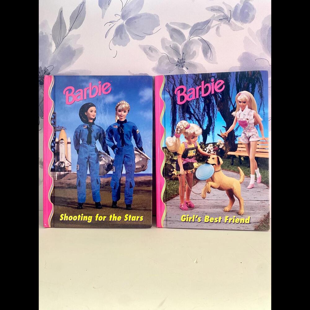 Vintage 1998 Mattel Barbie & Friends Book Club Books Set